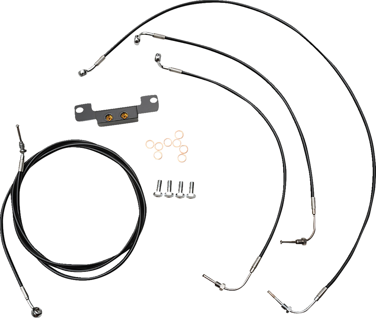 LA Choppers Cable Kit B Abs Stk FL21+