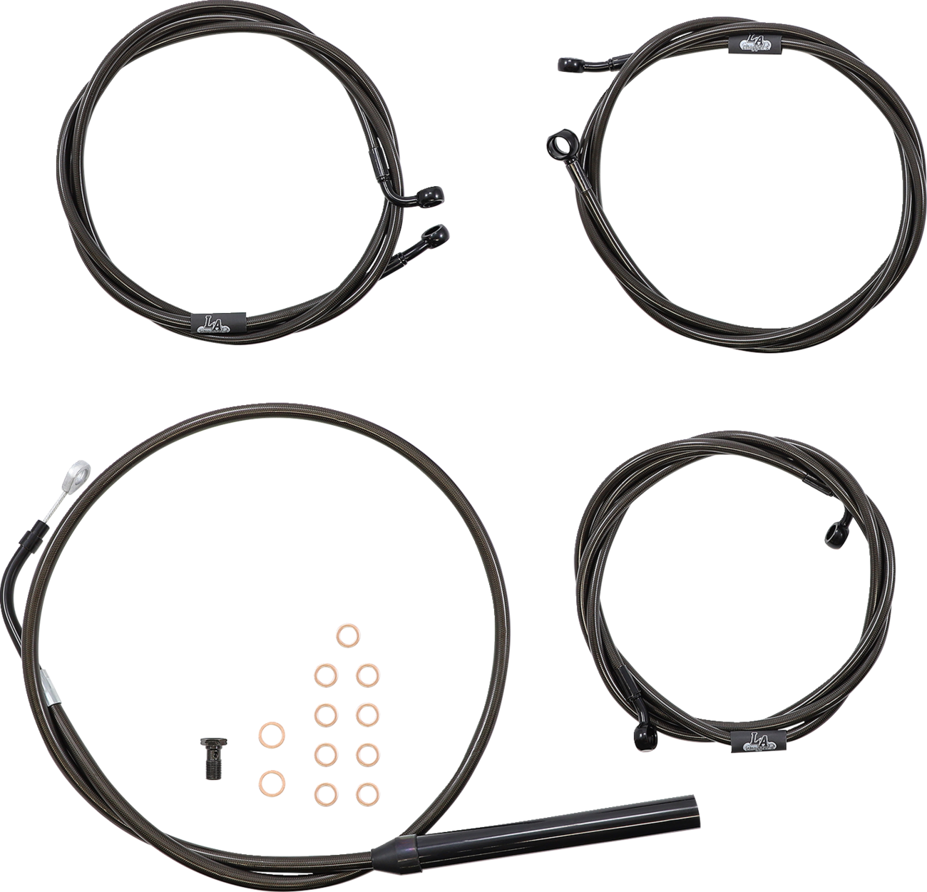 LA Choppers Cable Kt M Ab 12-14 FL21+