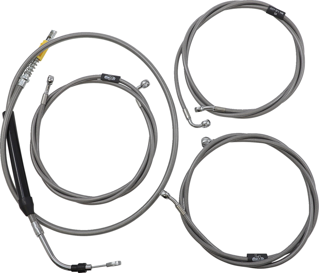 LA Choppers Cable Kt C Ab 15-17 FL21+