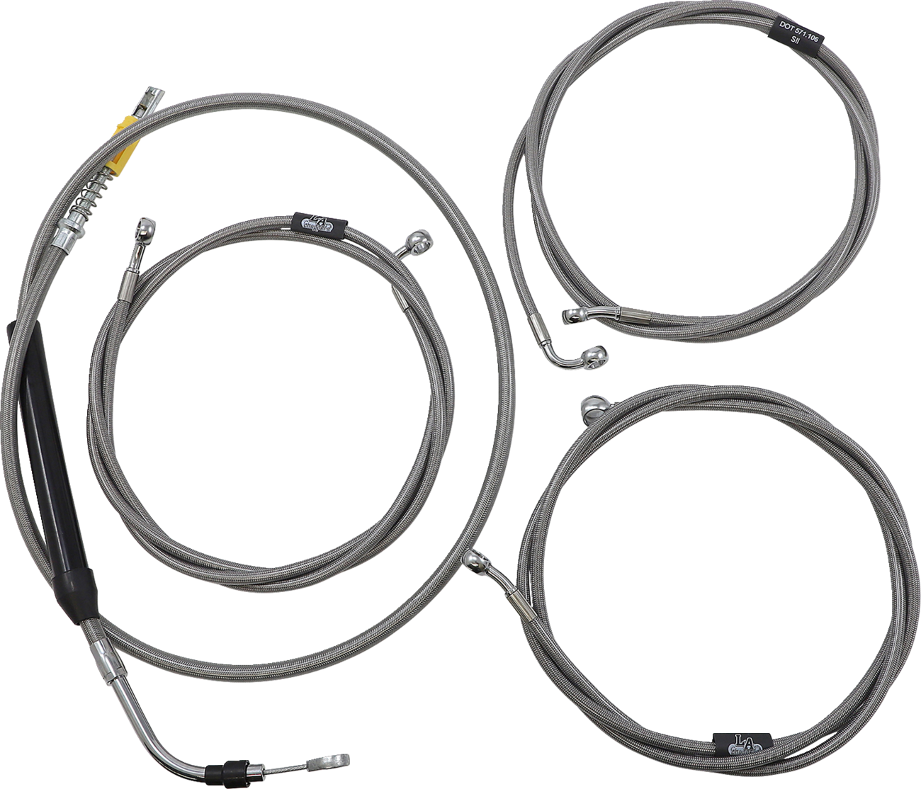 LA Choppers Cable Kt C Ab 15-17 FL21+