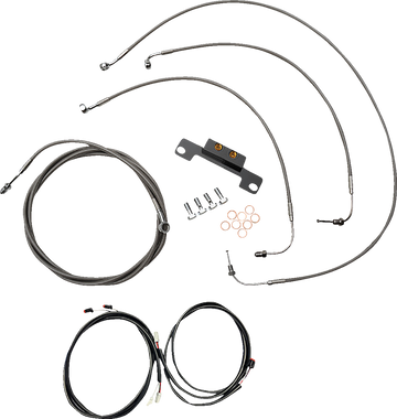 LA Choppers Cabl Kit Pc Abs Stk FL21+