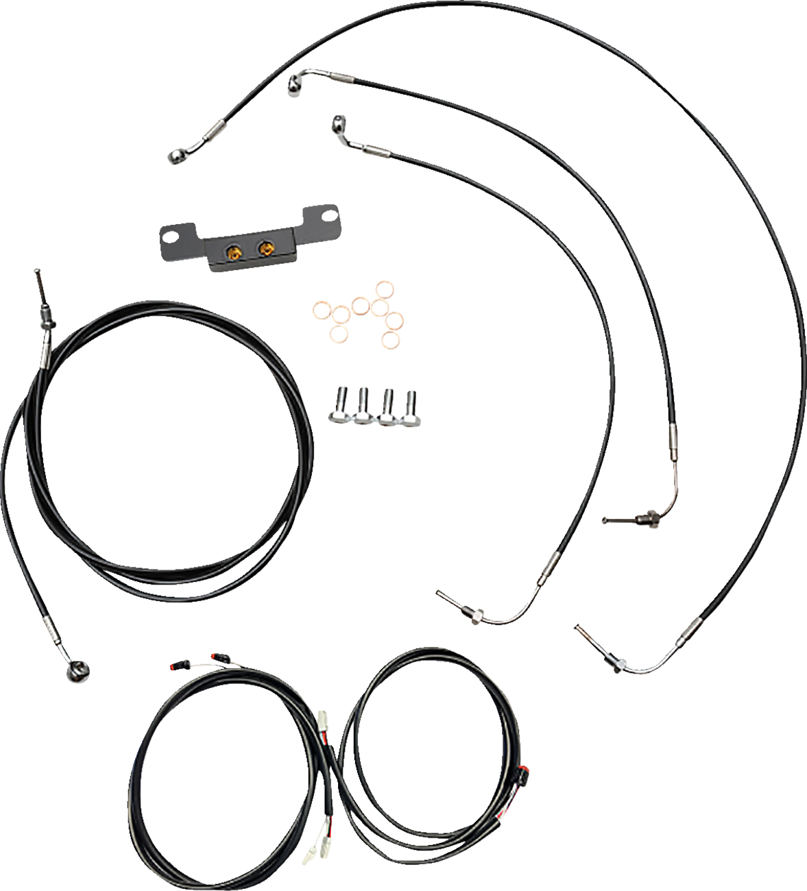 LA Choppers Cabl Kit Pb Abs Stk FL21+