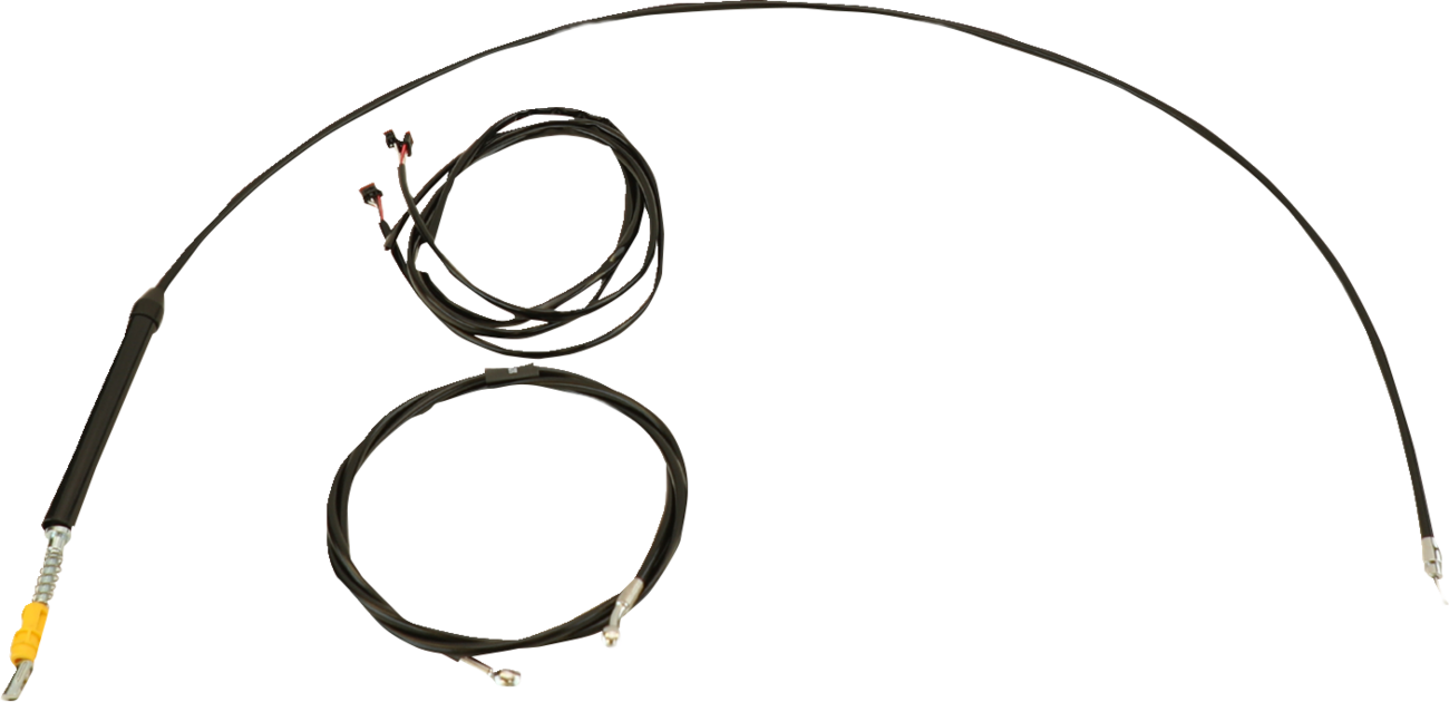 LA Choppers Cable Kit Upper Bk P&p 15-17 Fl 17-20