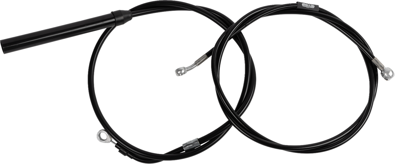 LA Choppers Cable Kit Upper Bk Standard 08-10 Fl 21-23