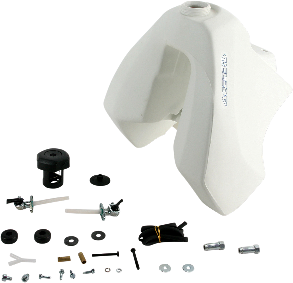 Fuel Tank - 4.25 Gallon - Suzuki - White (1)