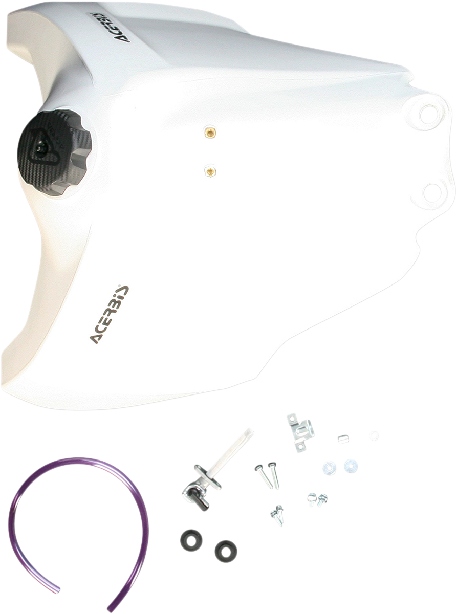 Fuel Tank - 6.6 Gallon - Suzuki - White (1)