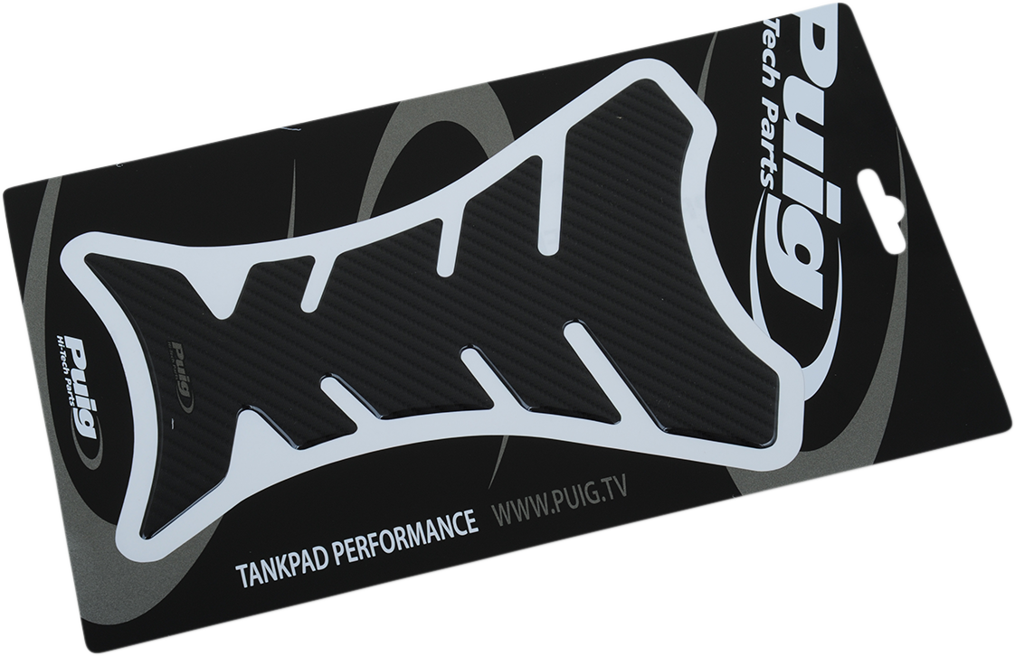 PUIG HI-TECH PARTS Tank Pad - Performance - Carbon