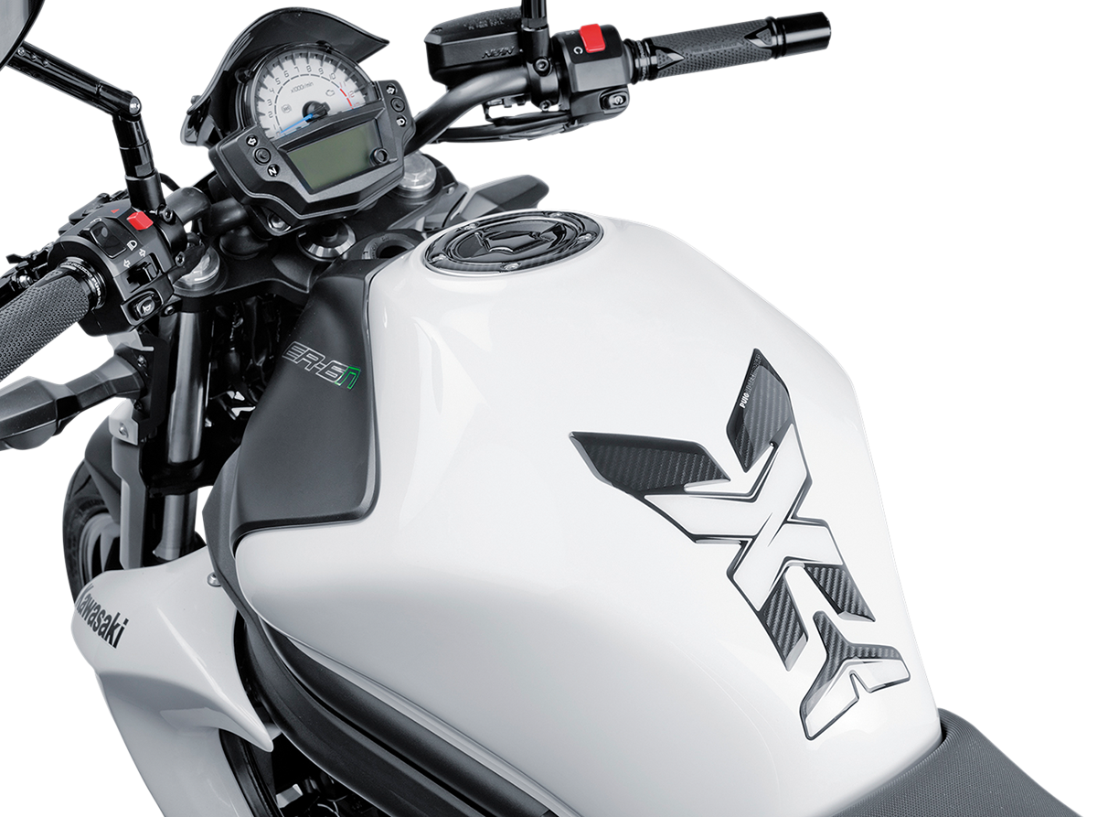 PUIG HI-TECH PARTS Tank Pad - Xtreme - Carbon