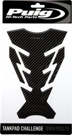 PUIG HI-TECH PARTS Challenge Tank Pad - Carbon