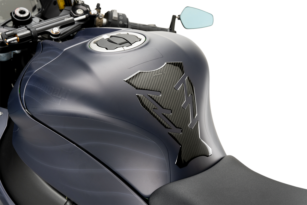 PUIG HI-TECH PARTS Challenge Tank Pad - Carbon