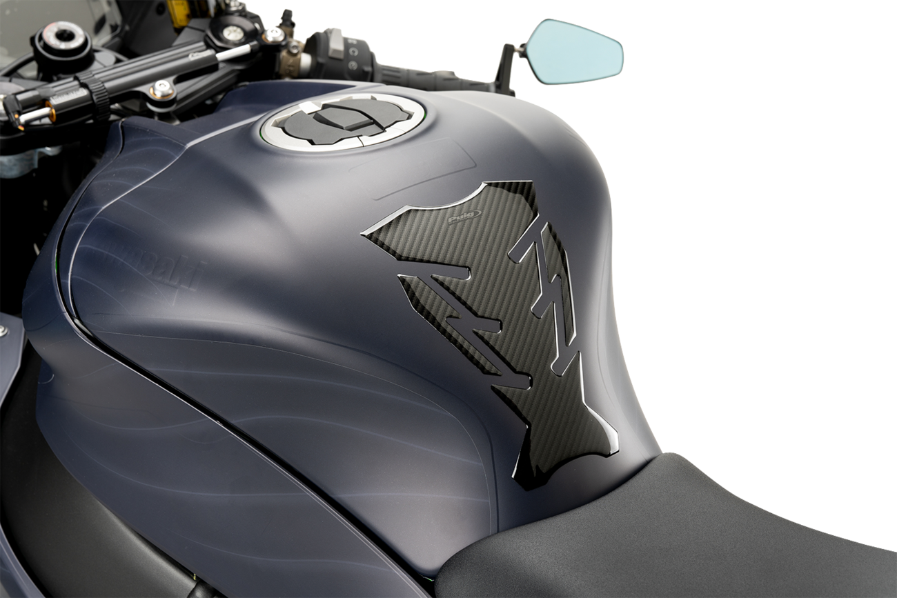 PUIG HI-TECH PARTS Challenge Tank Pad - Carbon