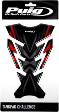 PUIG HI-TECH PARTS Challenge Tank Pad - Red
