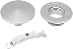 Drag Specialties Cap Gas R W/rng 96-22