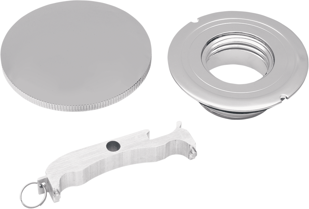 Drag Specialties Cap Gas H W/rng 96-19