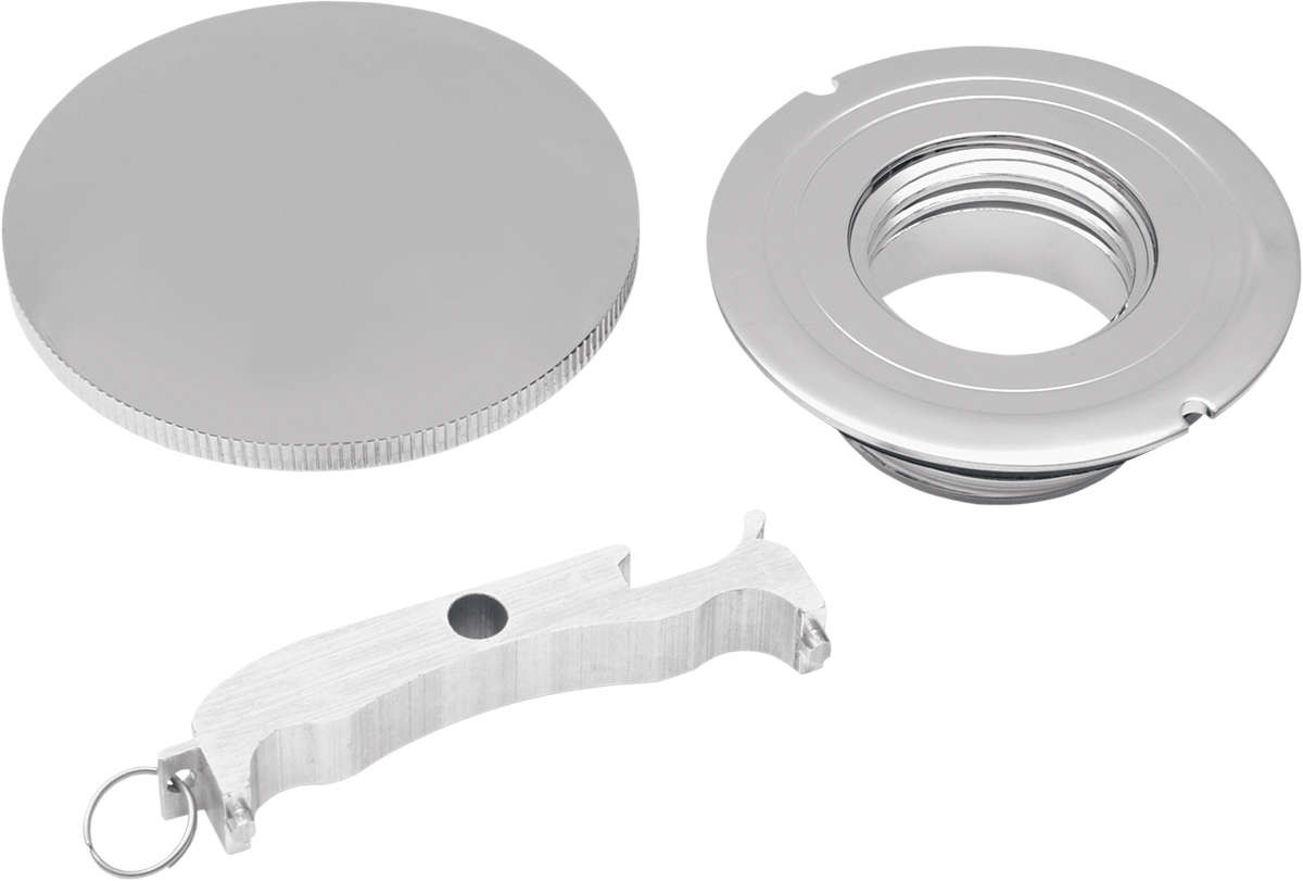 Drag Specialties Cap Gas H W/rng 96-19