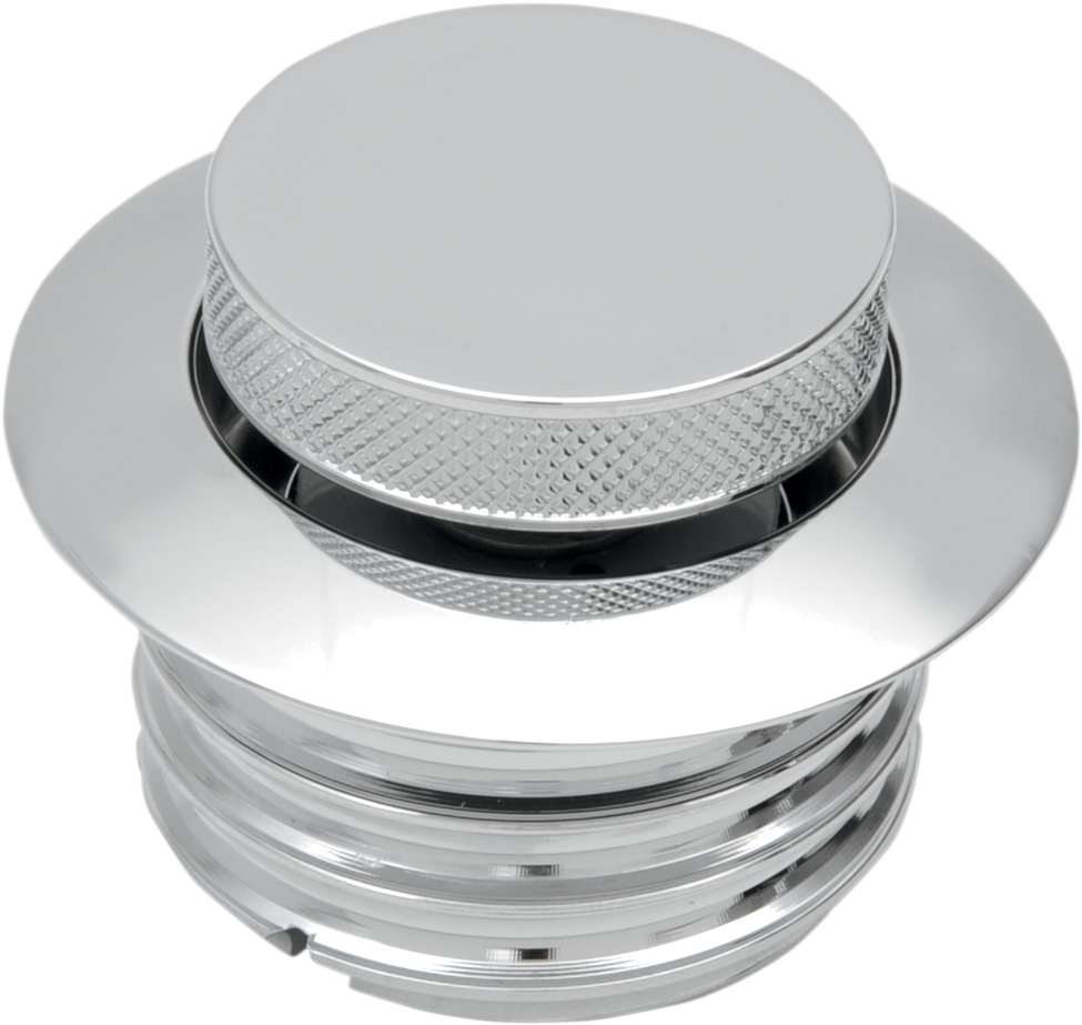 Drag Specialties Cap Pop-up Chr Vnt 96-22
