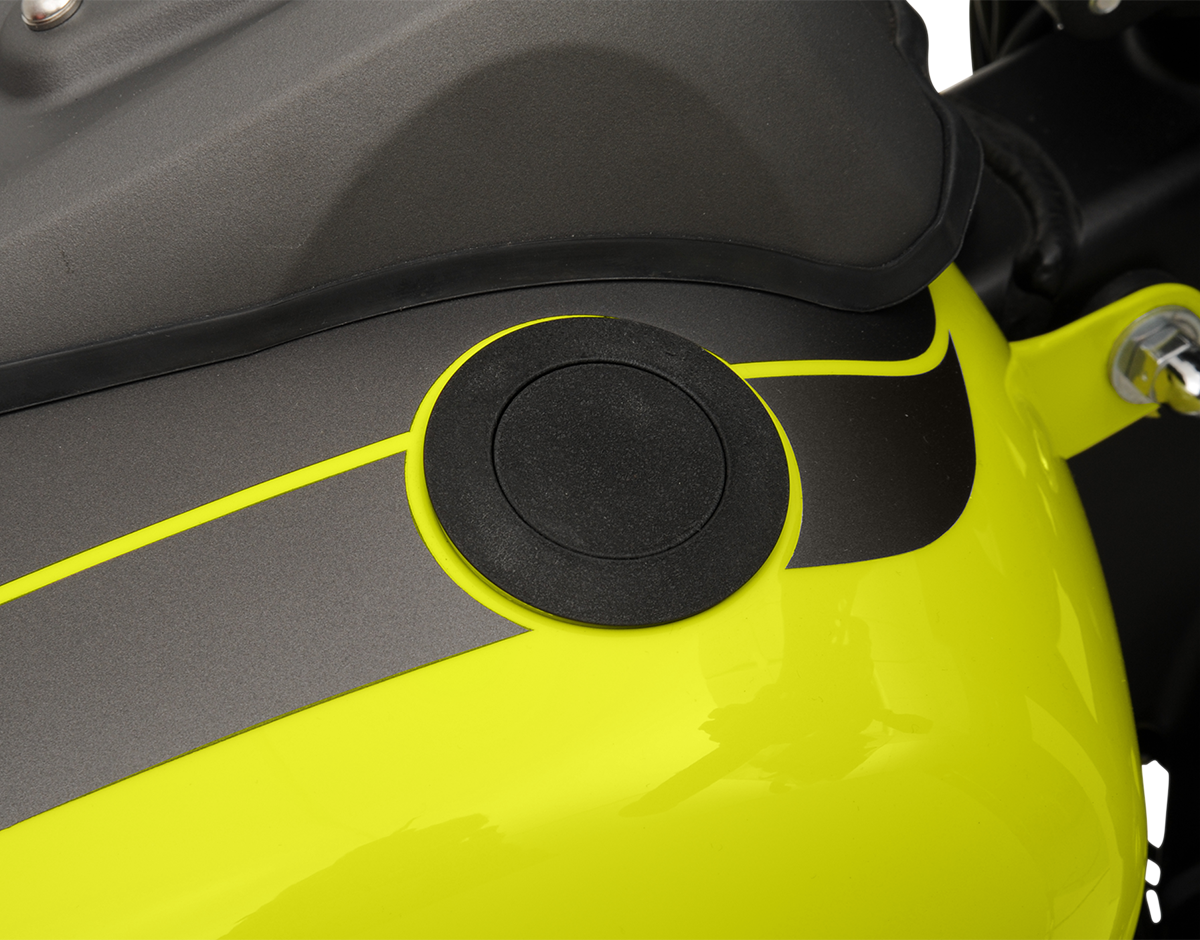 Drag Specialties Cap Pop-up Blk Vent 96-22