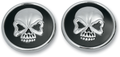 Drag Specialties Cap Gas Chr Skull 97-19
