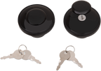 Drag Specialties Cap Gas Lock Blk N/vent
