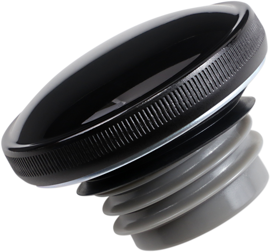 Drag Specialties Cap Gas Blk Vent