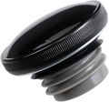 Drag Specialties Cap Gas Blk Vent