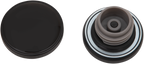 Drag Specialties Cap Gas Blk Vent