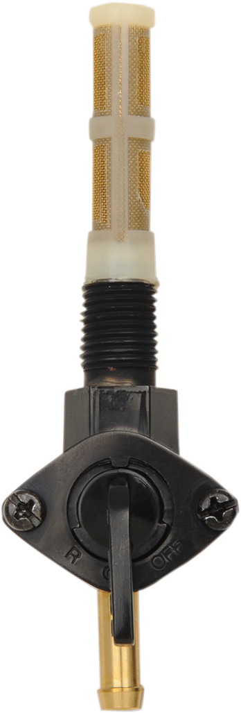 Drag Specialties Petcock Blk 1/4NPT Down