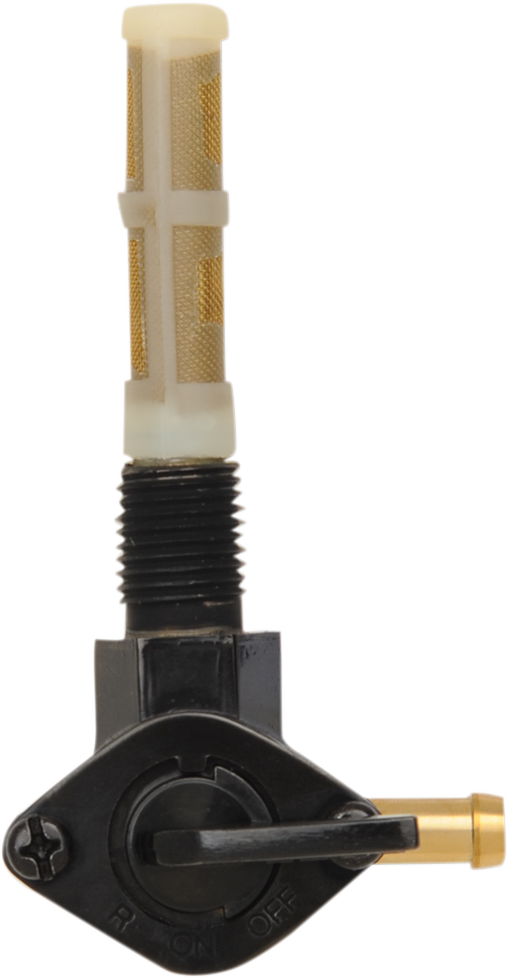 Drag Specialties Petcock Blk 1/4NPT Side