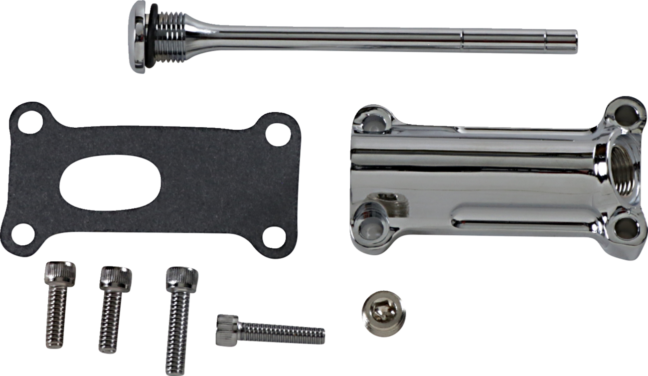 Drag Specialties Spout Eng Oil 99-01 Fl Ch