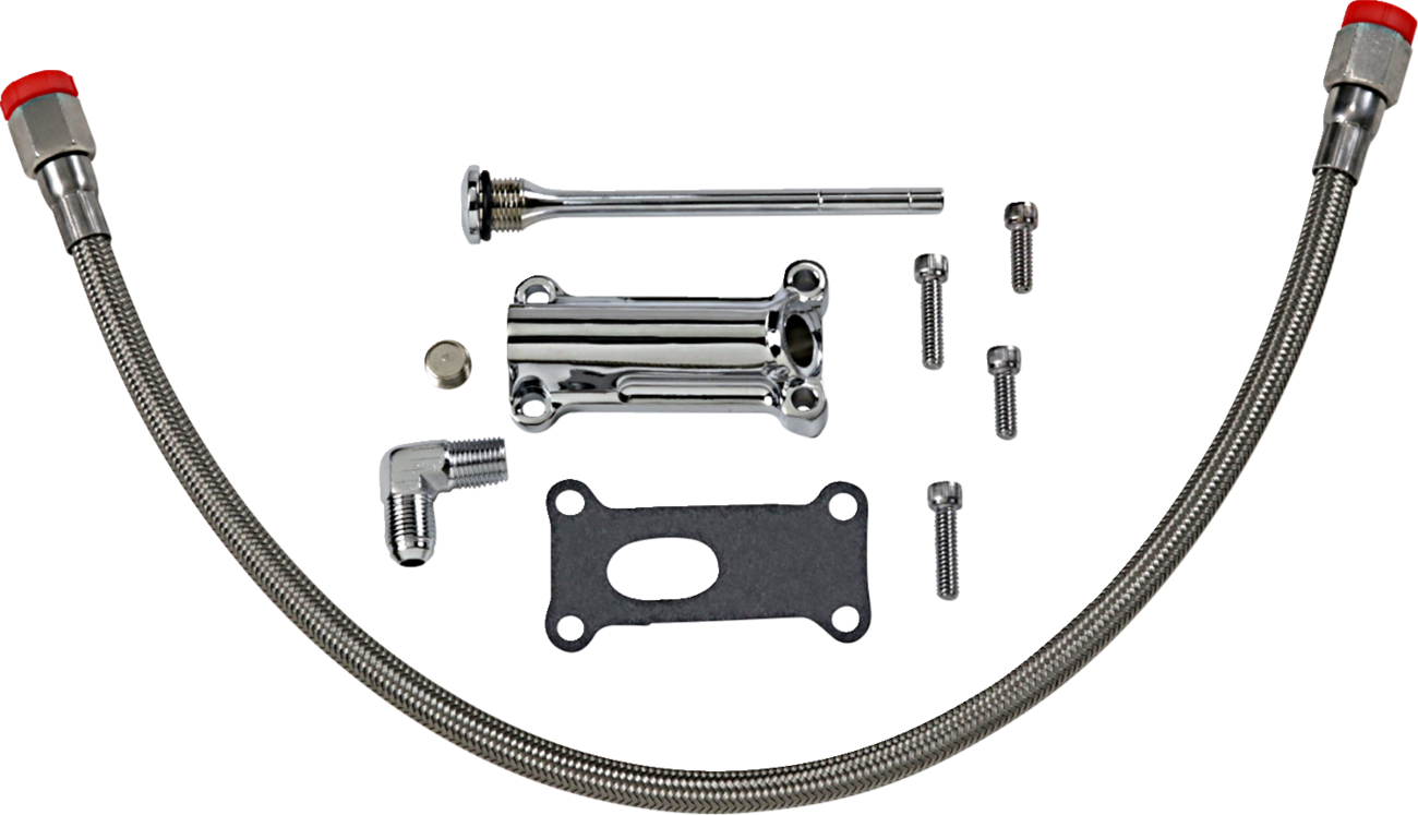 Drag Specialties Spout Eng Oil 02-06 Fl Ch