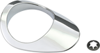 Drag Specialties Bezel Dpstk Chr 04-22XL