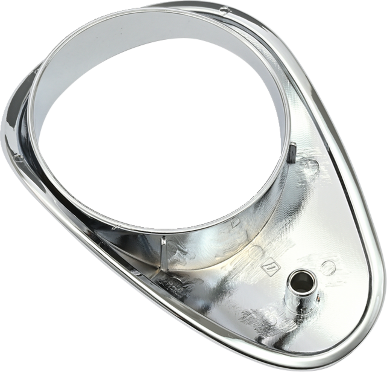 Drag Specialties Bezel Dpstk Chr 04-22XL