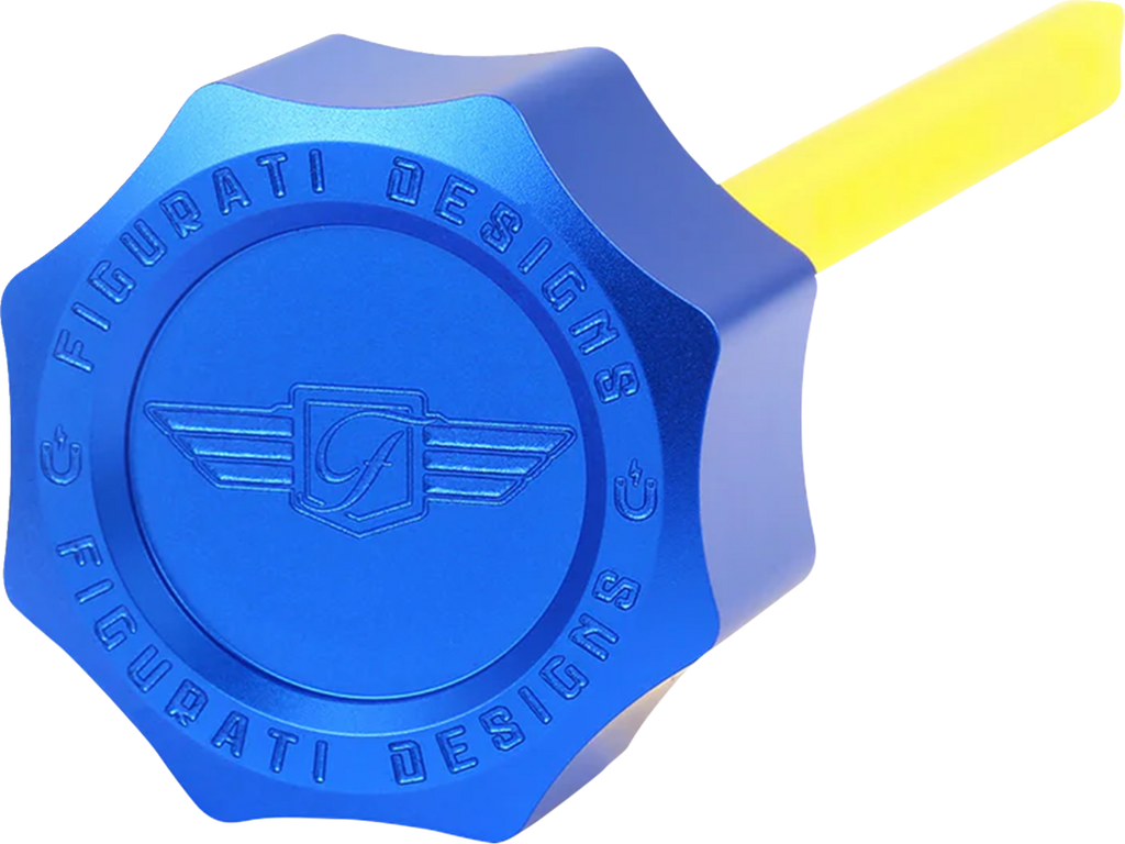 Figurati Designs Dipstick Oil Magnetic Perf M8 Tour 2017- Curved Blue