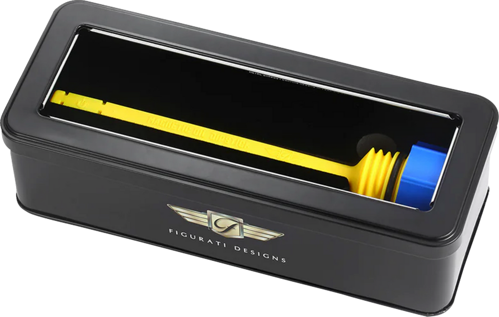 Figurati Designs Dipstick Oil Magnetic Perf M8 Tour 2017- Curved Blue