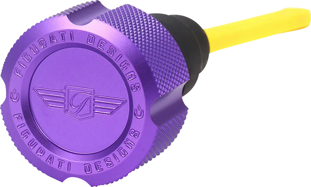 Figurati Designs Dipstick Oil Magnetic Perf Twin Cam 2007- Kn Purple