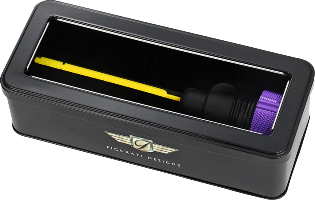 Figurati Designs Dipstick Oil Magnetic Perf Twin Cam 2007- Kn Purple