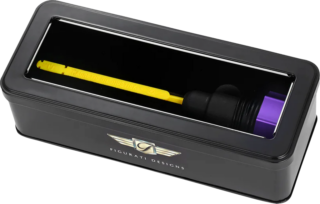 Figurati Designs Dipstick Oil Magnetic Perf Twin Cam 2007- Crv Purple