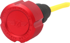 Figurati Designs Dipstick Oil Magnetic Perf Twin Cam 2007- Knurled - Red