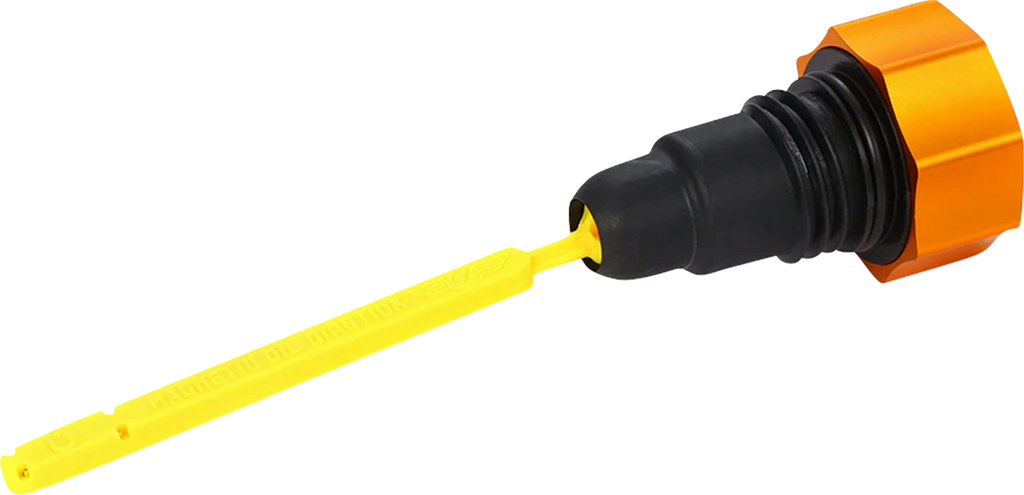 Figurati Designs Dipstick Oil Magnetic Perf Twin Cam 2007- Curved Gold