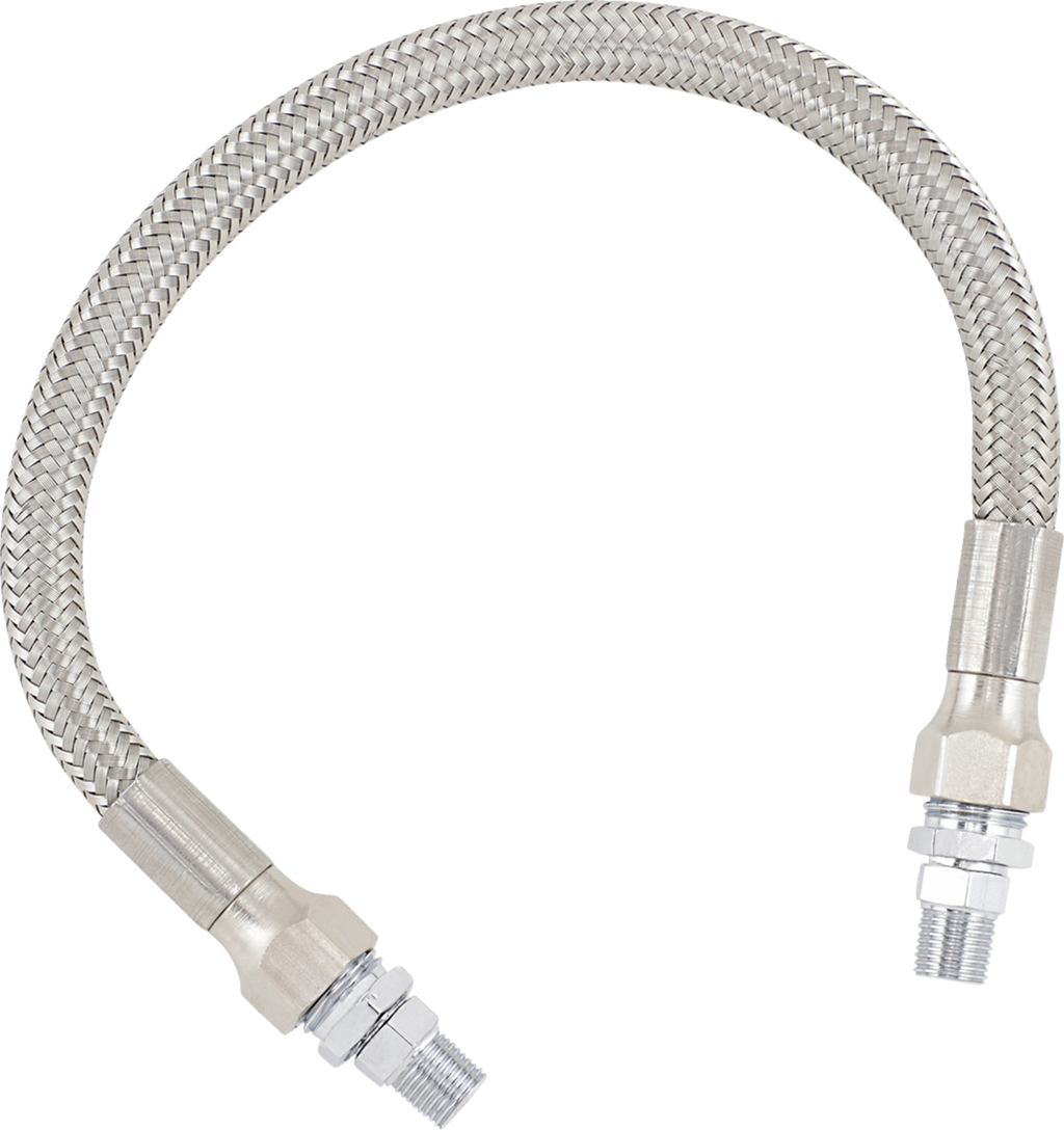 Drag Specialties 12'SS Oil Line W/fittings