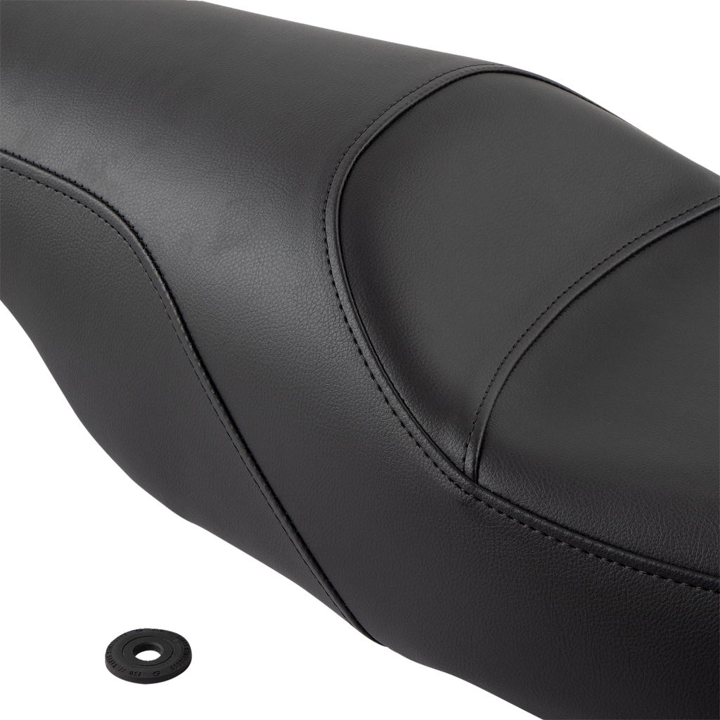 SADDLEMEN Seat - Profiler™ - Black - Smooth - FL '08-'24