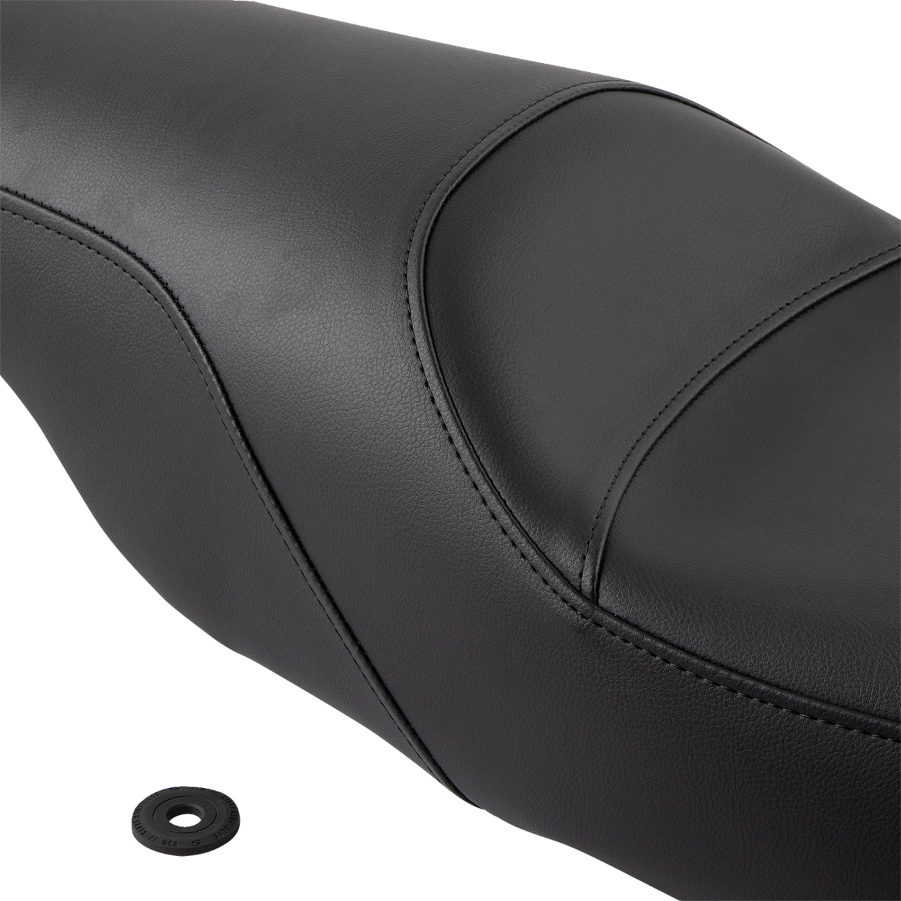 SADDLEMEN Seat - Profiler™ - Black - Smooth - FL '08-'24