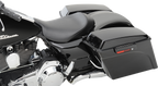 SADDLEMEN S3 Super Slammed Seat - Solo - Black - '08-'24 FLH/FLT