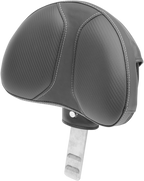 SADDLEMEN Dominator Driver's Backrest - Black - FL/FX '06-'17