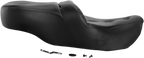 SADDLEMEN Pillow-Top Roadsofa™ Seat - Black - FLH/FLT '99-'07