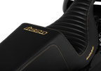 SADDLEMEN Step-Up Seat - Front Tuck-n-Roll - Black - FL '08-'24
