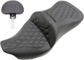 SADDLEMEN Roadsofa™ Seat - Full Lattice Stitch - with Backrest - FL '08-'24