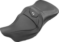 SADDLEMEN Extended Reach Roadsofa™ Seat - Carbon Fiber - without Backrest - Heated - FL '08-'24