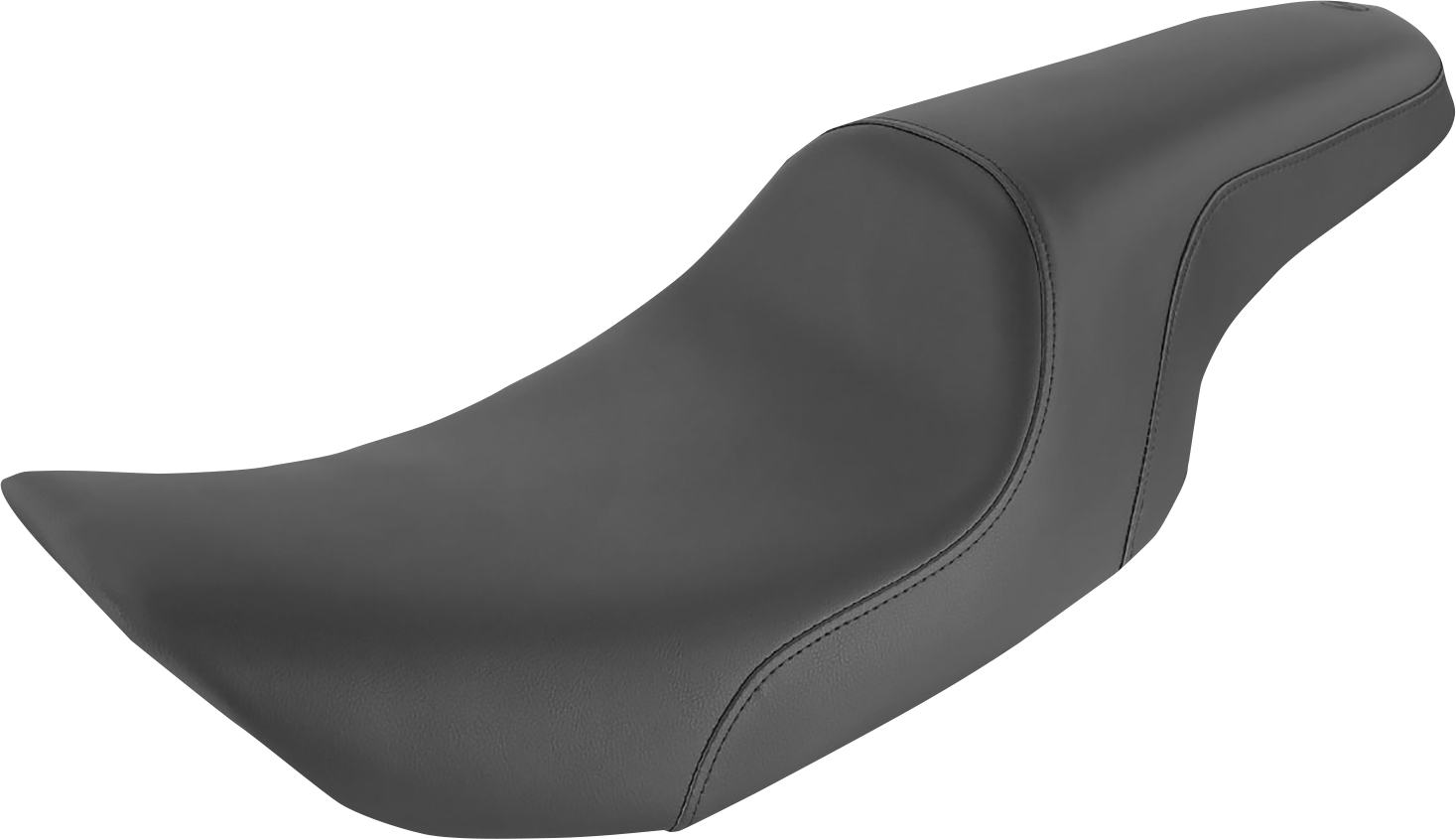 SADDLEMEN Seat - Profiler™ - Black - Smooth - FLH '97-'07