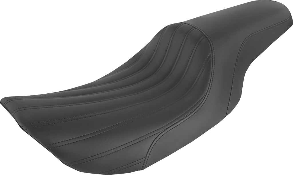 SADDLEMEN Knuckle Profiler™ Seat - Black - FLH '97-'07